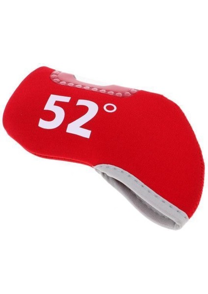 3xgolf Club Demir Putter Headcover Head Kapak Koruyucu 52 Derece Kırmızı 3 Pcs (Yurt Dışından)