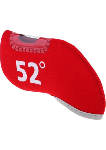 3xgolf Club Demir Putter Headcover Head Kapak Koruyucu 52 Derece Kırmızı 3 Pcs (Yurt Dışından) fırsatları