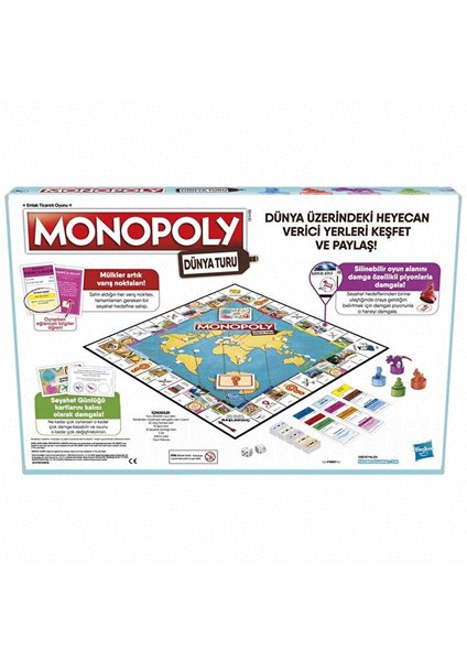 F4007 Monopoly Dünya Turu