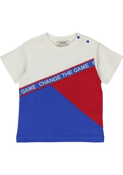 Erkek Bebek Pike Kumaşlı T-Shirt