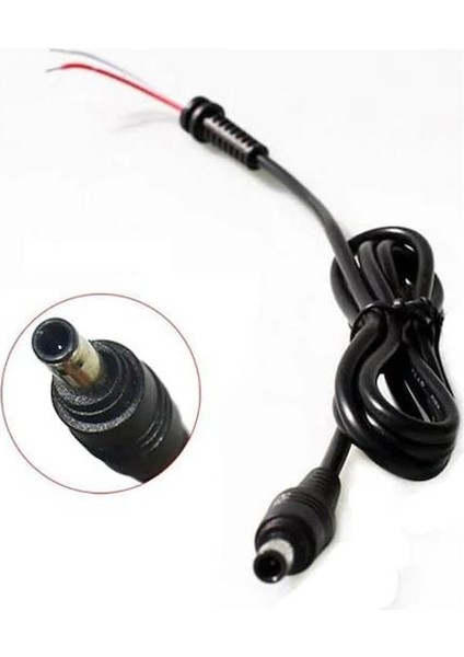 Samsung Notebook Adaptör Kablosu 5.5 mm 3.0 mm Notebook Adaptör Tamir Kablosu Samsung modelleri