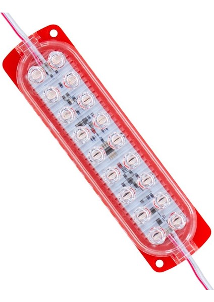 Modül LED 12V 3.6W Kırmızı Flaşlı Yanıp Sönen 2835 (20 Adet)