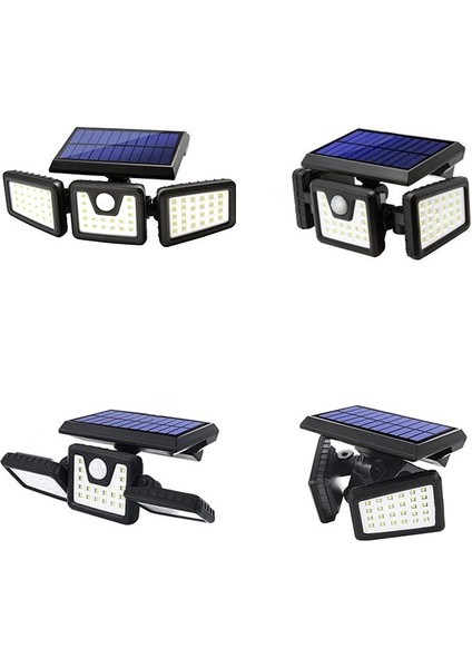MX-W771A Sensörlü 3 Modlu 74 Ledli Solar Aydınlatmalı Duvar Lambası fiyatları