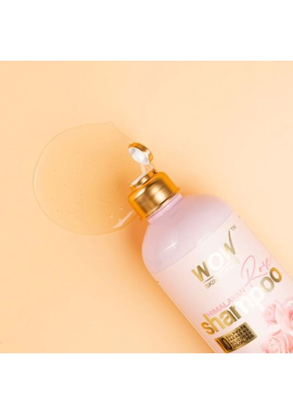 Hint Gülü Şampuanı-%93,4 Doğal Içerik-Gül Hidrosolü, Badem ve Argan Yağı 300ML