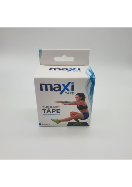 Maxi Sporcu Bandı Kinesio Tape Siyah Renk modelleri