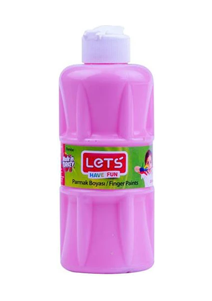 Lets Parmak Boyası Pembe 250 ml