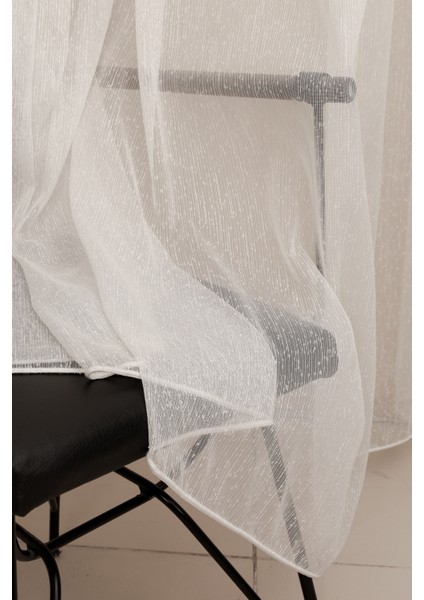 Tek Kanat Saçaklı Püsküllü Şantuk Desen Etekleri Kurşunlu 1-2 Pile Kruvaze Tül Perde fiyatları