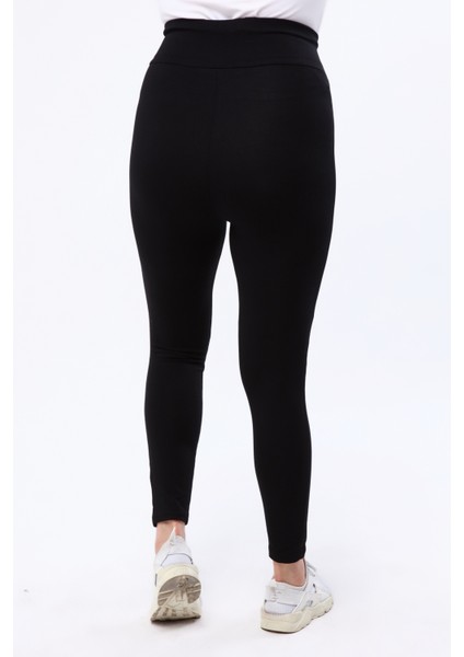 Büyük Beden Toparlayıcı Bel Tayt KLB0018 Siyah fırsatları