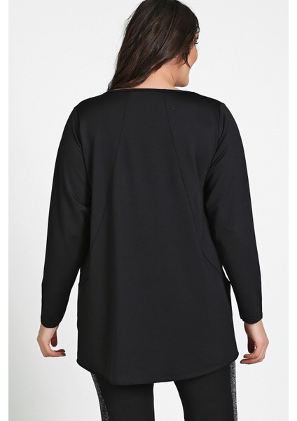 Cepli Parçalı Tunik Siyah modelleri