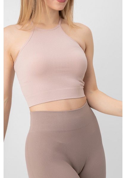 Doremi Seamless Örme Halter Yaka Büstiyer modelleri