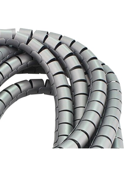 Ø30 Kablo Koruyucu ve Düzenleyici SPIRAL(15MT)(GRİ)