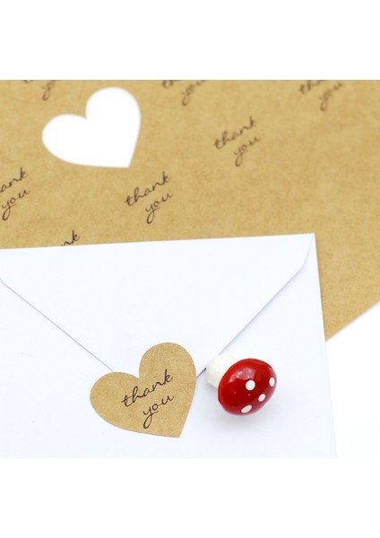 Minik zarf, 7x9 cm 5 adet (Kraft)
