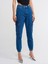 70814 Arkası Lastikli Jogger Pantolon-Mavi 3