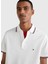 Tommy Hilfiger Beyaz Erkek Polo T-Shirt MW0MW30750YBR 3