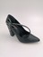 Ermod 1405 Siyah Taşlı Topuklu Stiletto 1