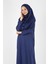 2133_Tek Parça Başörtülü Namaz Tesettür Elbise 2