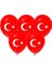 Bayrak Baskılı Balon 10'lu Paket 1