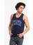 Men Tank Top Navy Erkek Atlet 21643-15 4