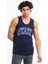 Men Tank Top Navy Erkek Atlet 21643-15 5