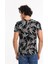 Tshirt Erkek Siyah Tshirt 21601-02 3
