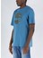 Ss Tree Logo Camo Tee Erkek Mavi Tshirt TB0A68VHDJ51 2