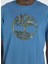 Ss Tree Logo Camo Tee Erkek Mavi Tshirt TB0A68VHDJ51 4