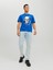Jorroxbury Tee Ss Crew Neck Sn Mavi Erkek T-Shirt 12227779-Nauti 2