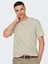 Max Life Reg Ss Stitch Tee Noos Erkek Bej Tshirt 22025208-06 4