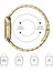 Apple Watch Ultra/Ultra 2 Kordon 49MM 44MM 45MM 42MM 41MM 40MM 38MM Metal Klasik Kordon Apple Watch Serisi 9 8 7 6 5 4 3 2 1 Se Titanyum Ayarlama Aparatlı Paslanmaz Kordon 3