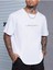 Beyaz Dreamer Baskılı Oversize T-Shirt 2