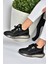 P973016109 Siyah/siyah Günlük Spor Ayakkabı Sneakers 4