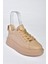 P848231609 Ten Kalın Tabanlı Kadın Spor Ayakkabı Sneakers 4