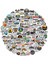 Camping Outdoor Adventure Sticker Seti (120ADET) 1