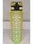 Shop-Set 1000 ml Tritan Motivasyonlu Su Matarası (Neon Sarı - Neon Yeşil) 3