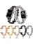 Apple Watch Ultra 49 mm Için Burgu Desenli Metal Krd-80 Kordon-Kayış 2