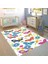 Dijital Baskı Yıkanabilir Kaymaz Taban Çocuk Halısı RVG4093-SD079 1