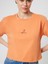 Regular Long Crop Kadın Tshirt K.Kol 4