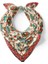 Ekru Taba Motif Desen Ipek Mendil 2