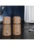 Crush Grind Stockholm 2 Parça Tuz ve Karabiber Değirmen Seti 11 cm - Oak-Meşe Rengi 3