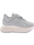 601-23Y Kadin Kalin Taban Lastik Bağcikli Sneakers Ayakkabi 1
