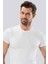 5 Adet, Modal Erkek Yarım Kol Sıfır Yaka Atlet %47 Modal %47 Cotton %6 Elastan Beyaz 2