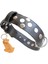Köpek boyun tasması deri siyah zımbalı kalınlık:4mm genişlik:3cm boyun ölçüsü:27-35cm ayarlamalı dog collar T1-11S 3