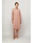 Inci Detaylı Kolları Büzdürme Detaylı Pantolon Tunik Takım Pudra 1