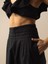 %100 Keten Oversize Pantolon 1