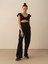 %100 Keten Oversize Pantolon 3
