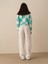 %100 Keten Oversize Pantolon 5