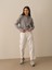 %100 Keten Regular Fit Pantolon 1