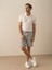 Pamuk Keten Karışımlı Regular Fit Şort 1