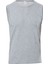 5 Adet, Erkek Ribana Sıfır Kol Sıfır Yaka Atlet %100 Cotton (Ribana) Gri 1