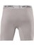 10 Adet, (Ekonomik Paket)Erkek Likralı Uzun Boxer %92 Coton( Pamuk) %8 Likra Gri 2